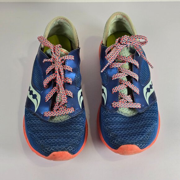 Saucony Women's Kineta Relay Running Shoe Blue/Pink, Size 9.5 - Picture 5 of 7